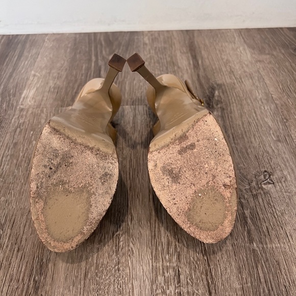 YSL Patent Leather Sling Back - Picture 4 of 7